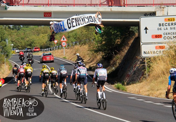 Ayuda las 8 de Becerril por participar en el boicot a Israel durante La Vuelta's header image