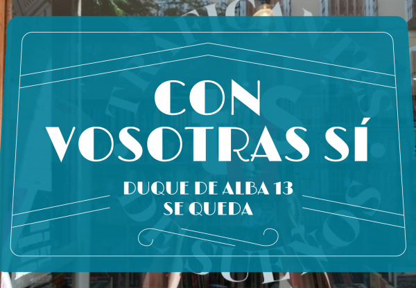 Con Vosotras Sí: campaña de financiación. Duque de Alba se queda's header image