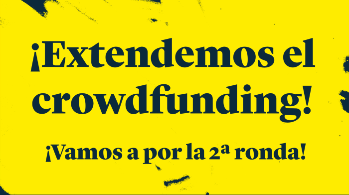 🐗¡EXTENDEMOS EL CROWDFUNDING!🐺