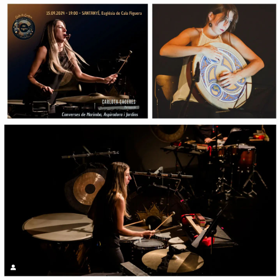 Percussion Concert with Carlota Cáceres: A Musical Conversation