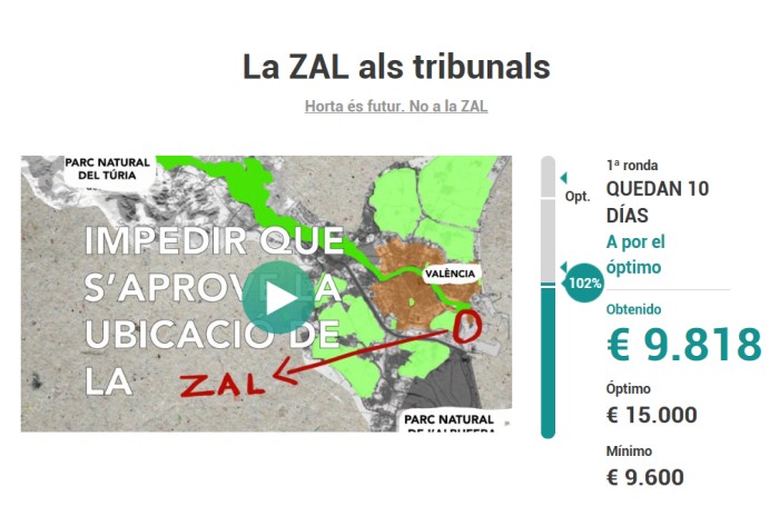 Objectiu mínim assolit: mil gràcies a totes les persones i entitats cofinançadores!